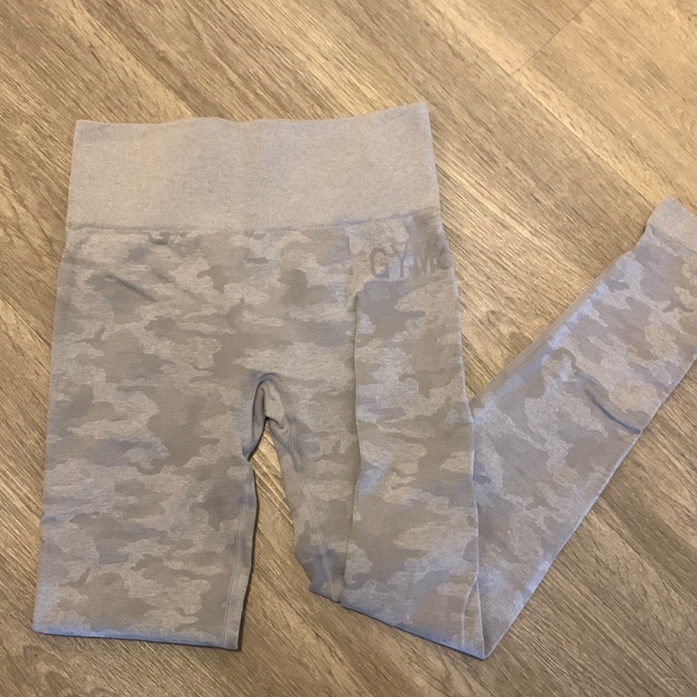 Gymshark Lilac Camo Seamless Leggings XS